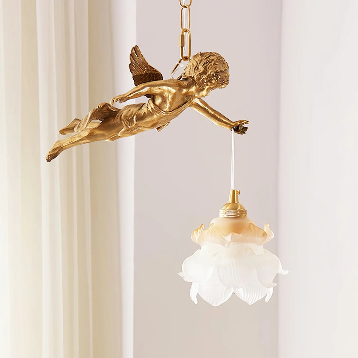 Vintage Angel Pendant Light