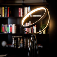 Modern Halo Floor Lamp