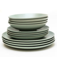 Light Green Dinnerware Set