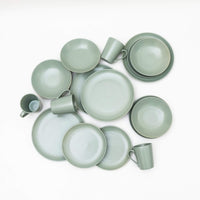 Light Green Dinnerware Set