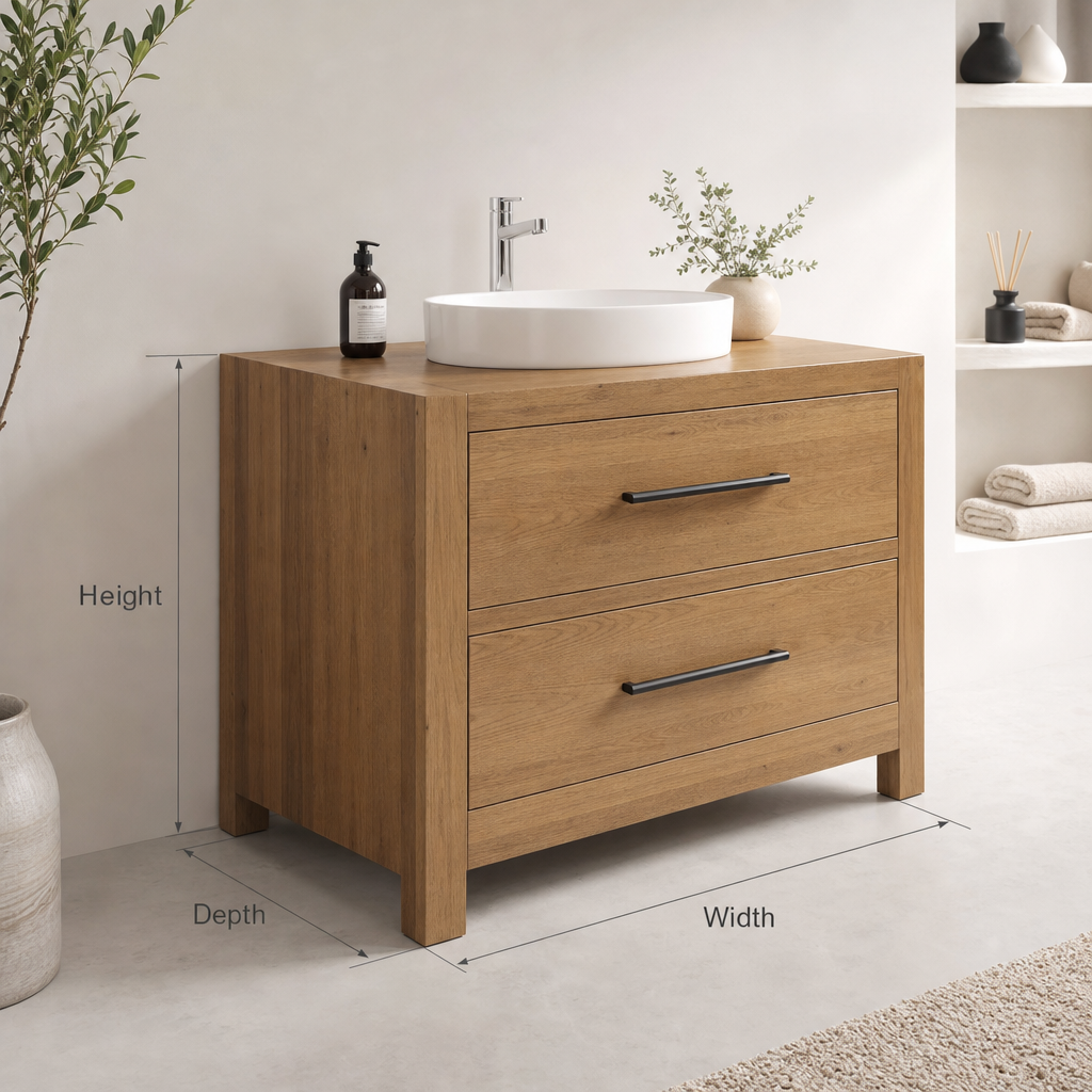 Ashdeco Reclaimed Wood Bathroom Vanity – Rustic Home Decor