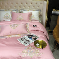 Deluxe Pink Duvet Cover Set