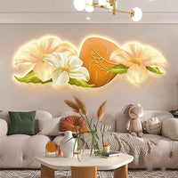 Elegant Flower Wall Light