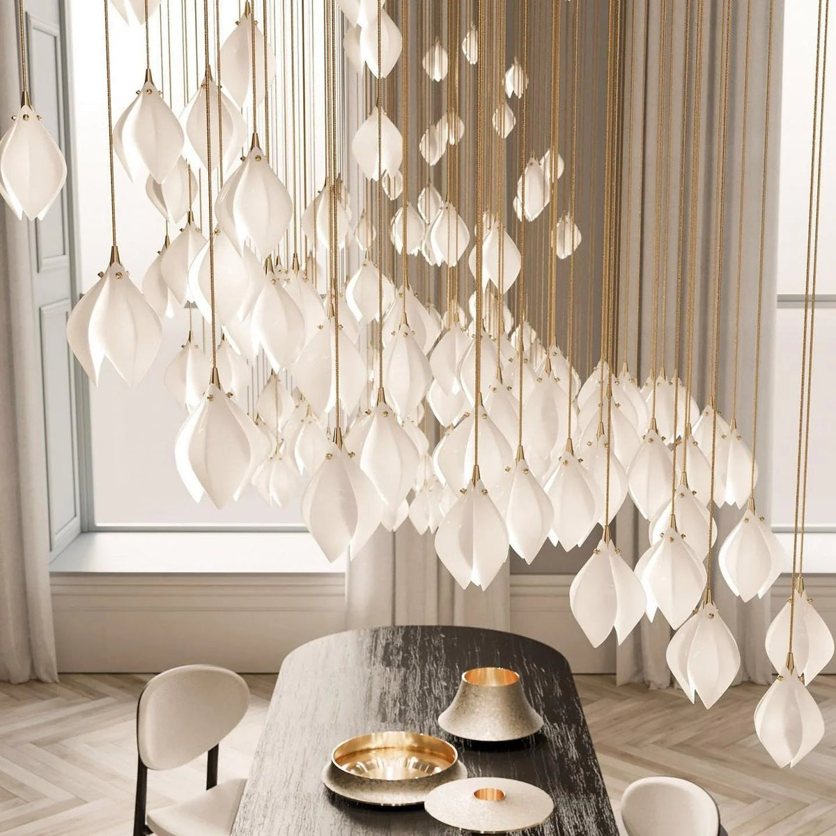 Modern Blooming Pendant Light