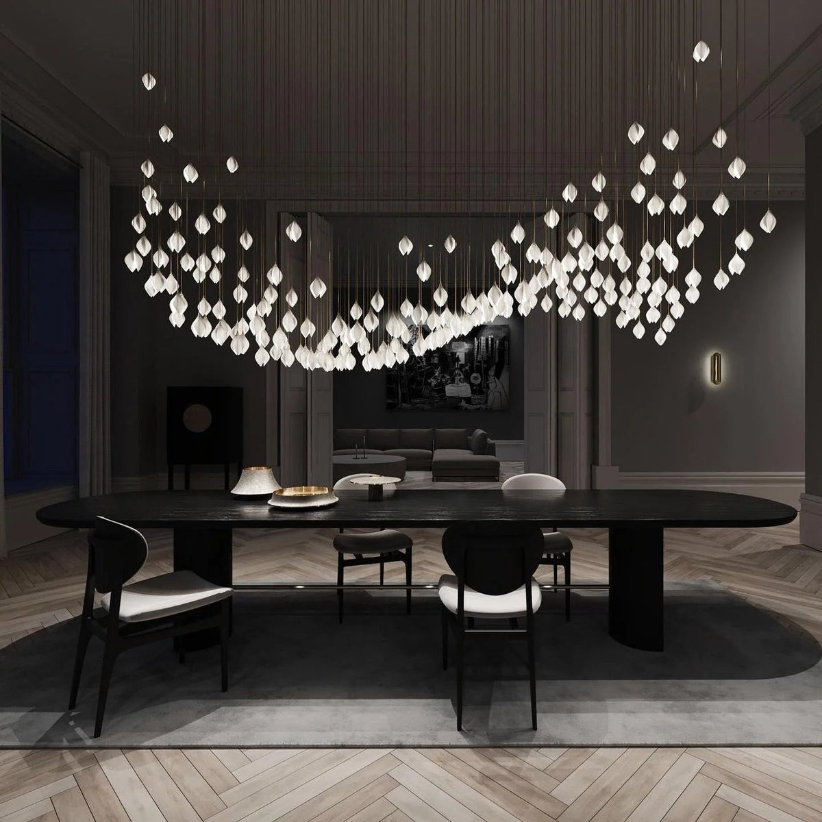 Modern Blooming Pendant Light