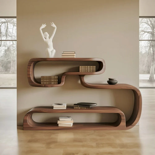 Mid Room Divider Bookshelf For Living Room