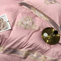 Deluxe Pink Duvet Cover Set