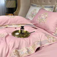 Deluxe Pink Duvet Cover Set