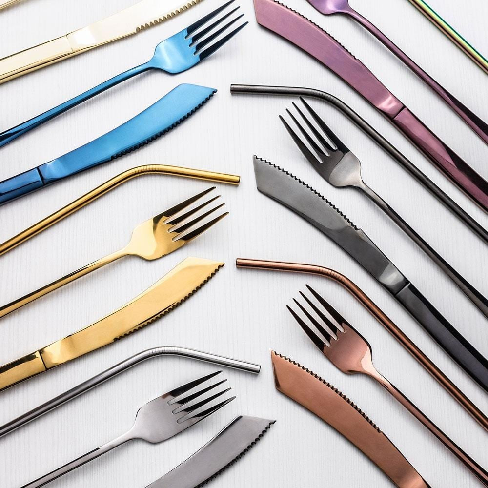 Elegant Vibrant Cutlery Set