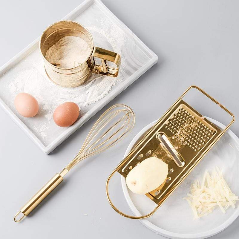 Deluxe Golden Cooking Set