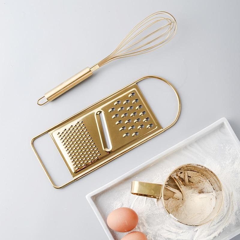 Deluxe Golden Cooking Set