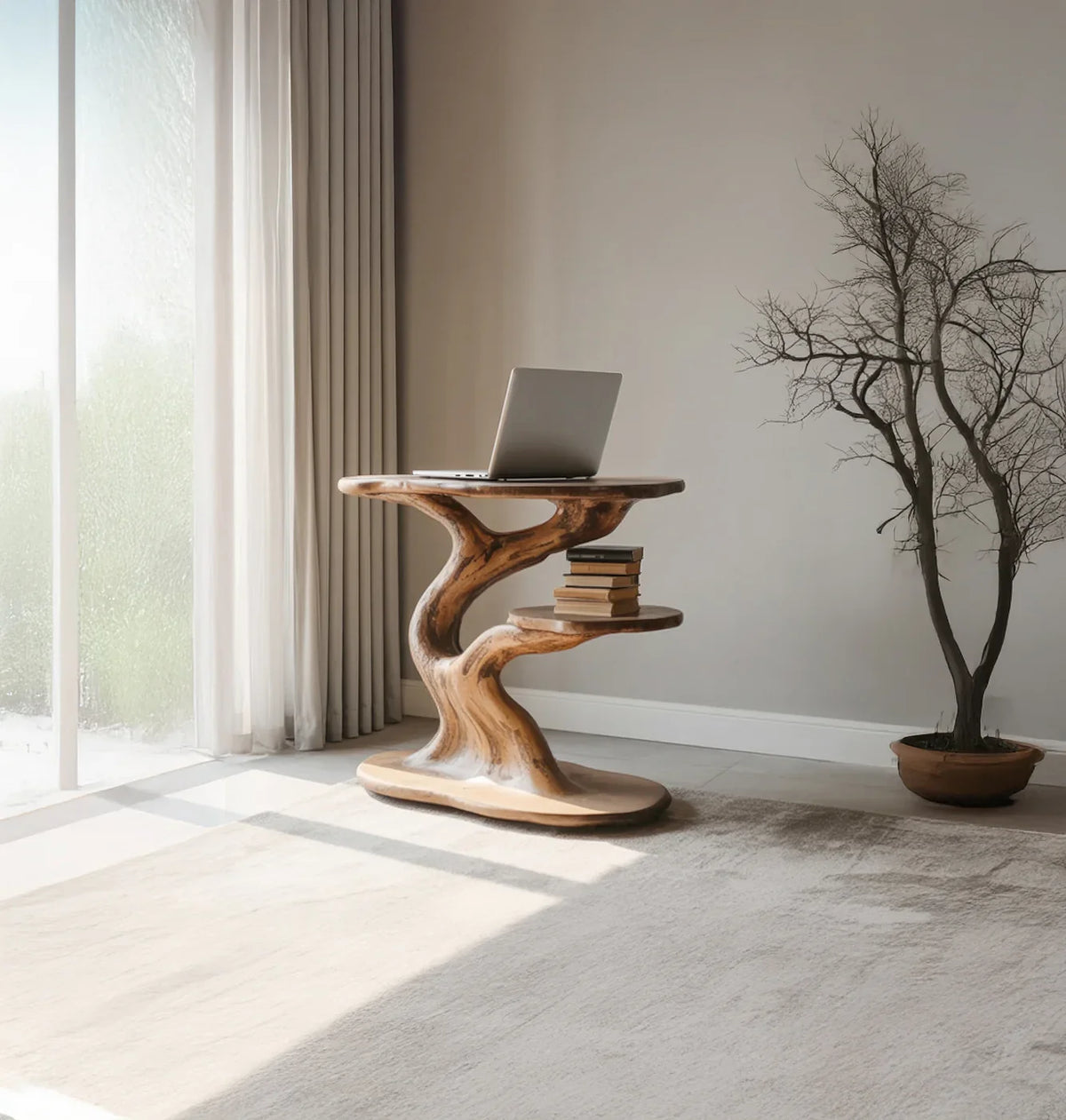 Mid Century Side Table Living Room And Entryway For Reading Nook - Ashdeco 2026