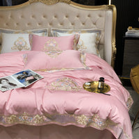 Deluxe Pink Duvet Cover Set