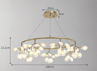 Modern Floe Chandelier