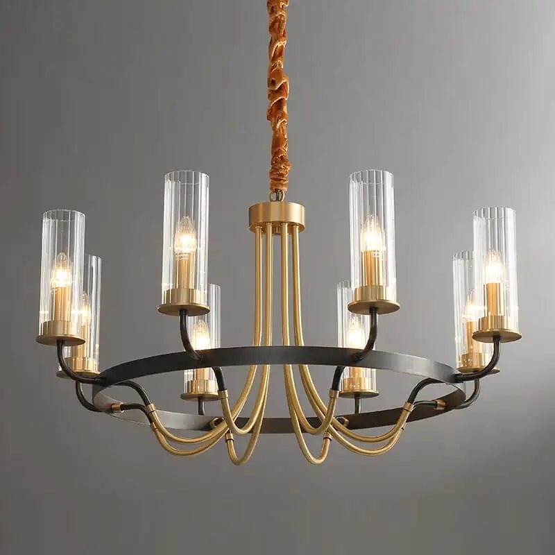 Luxurious Copper Lux Chandelier