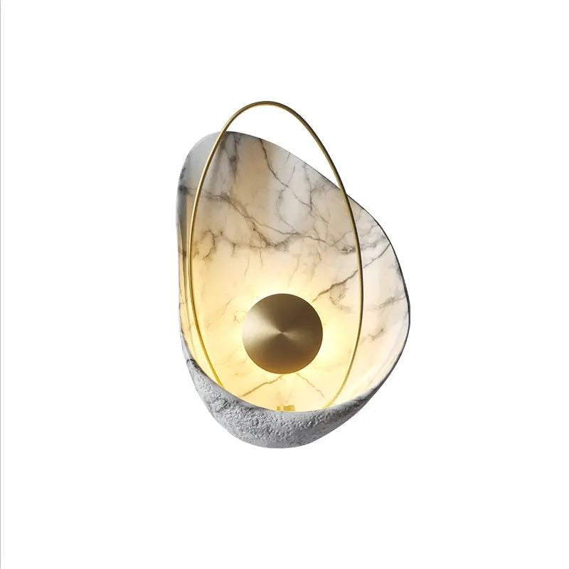 Unique Marble Wall Light