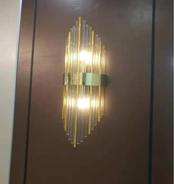 Golden Glow Wall Light