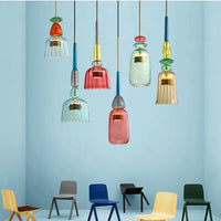 Colorful Glass Pendant Light