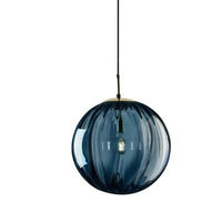 Modern Round Glass Pendant Light