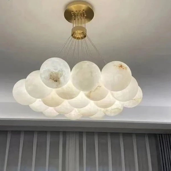 Exclusive Ora Cloud Alabaster Chandelier