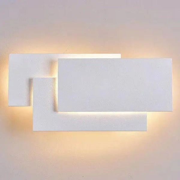 Applique LED carrée minimaliste