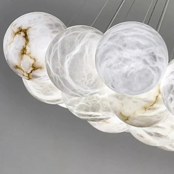 Exclusive Ora Cloud Alabaster Chandelier