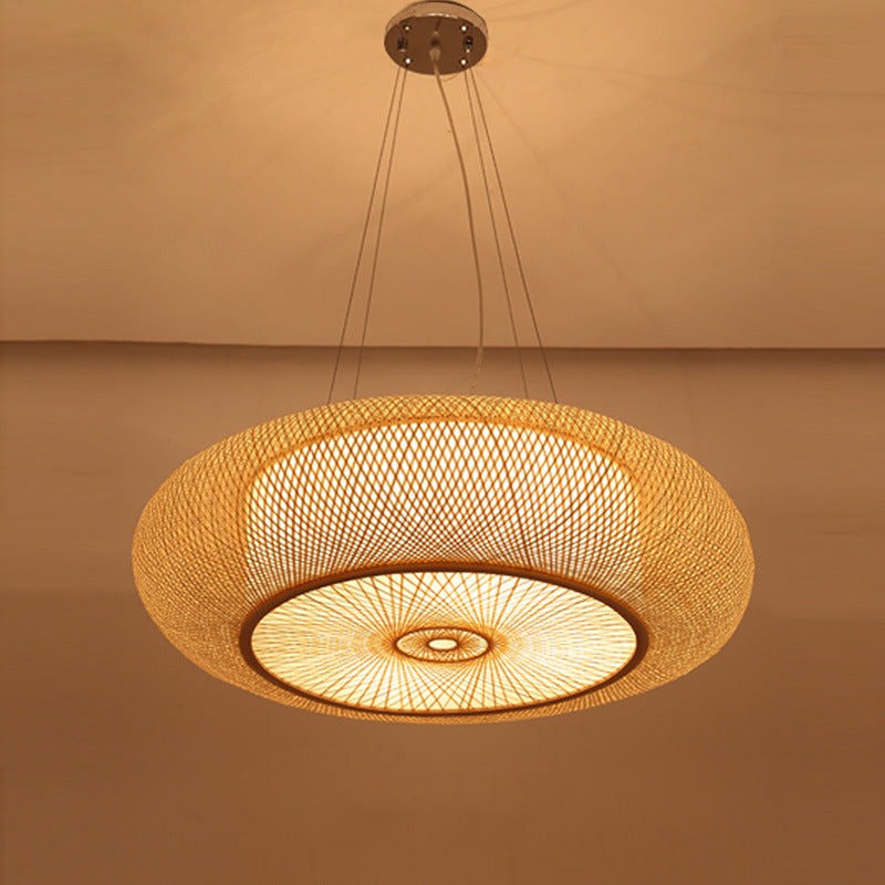 Elegant Japandi Chandelier