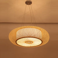 Elegant Japandi Chandelier