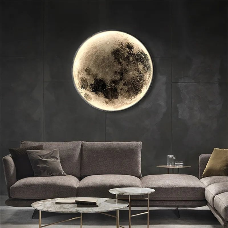 Deluxe Full Moon Wall Light