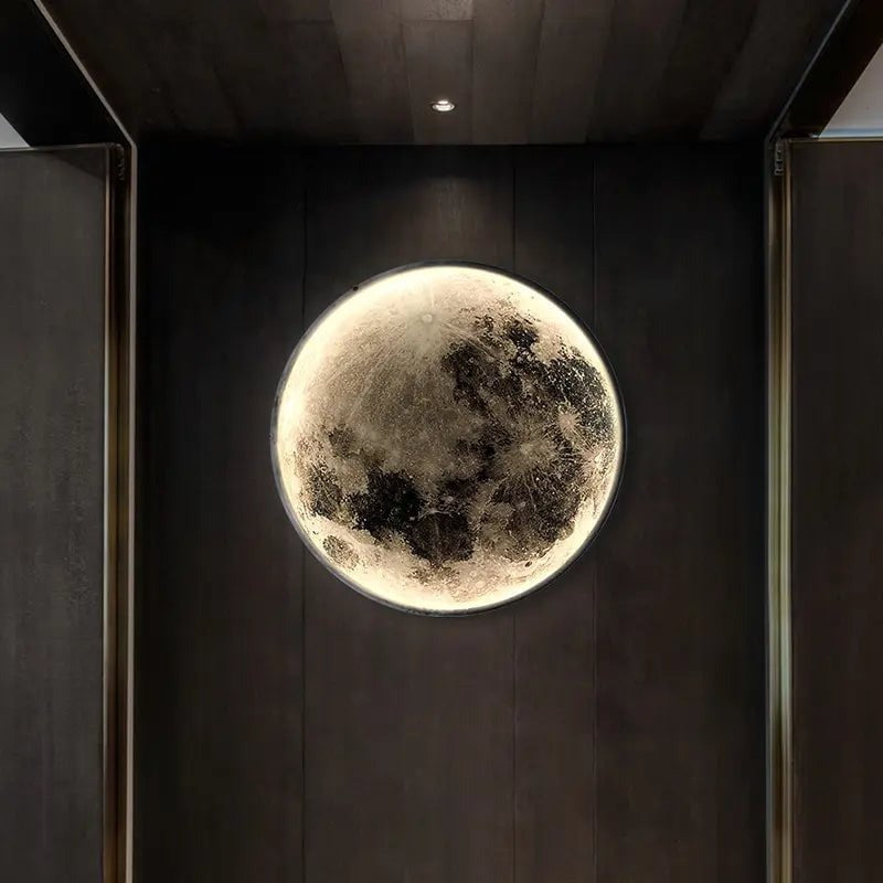 Deluxe Full Moon Wall Light