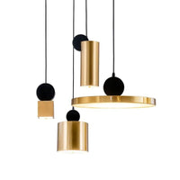 Minimalist Golden Pendant Light