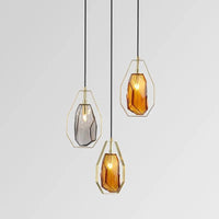 Luxurious Stone Pendant Light