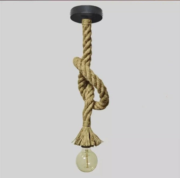 Unique Rope Pendant Light