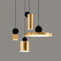 Minimalist Golden Pendant Light