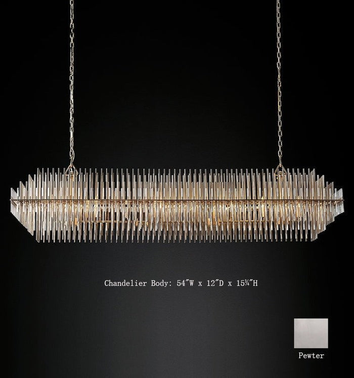 Luxurious Athena Row Chandelier