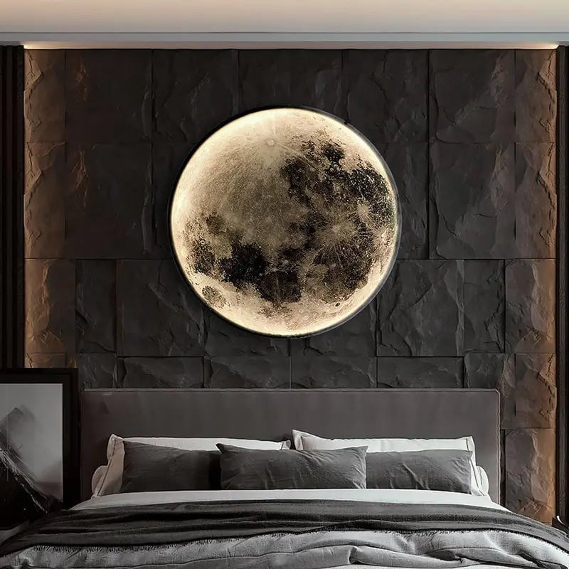 Deluxe Full Moon Wall Light