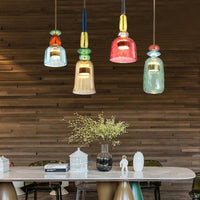 Colorful Glass Pendant Light