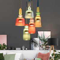 Colorful Glass Pendant Light