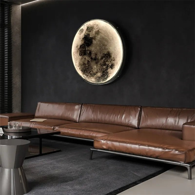 Deluxe Full Moon Wall Light