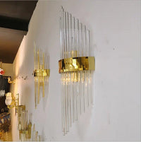 Golden Glow Wall Light