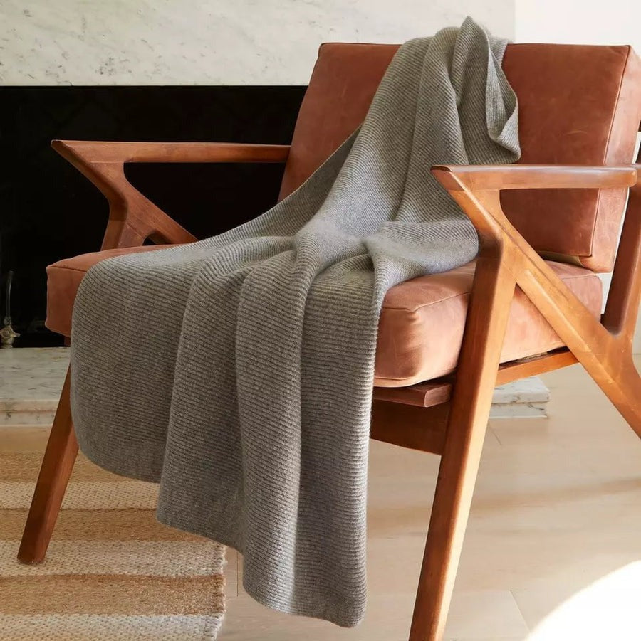 Modern Cashmere Blanket Throw