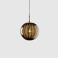 Modern Round Glass Pendant Light