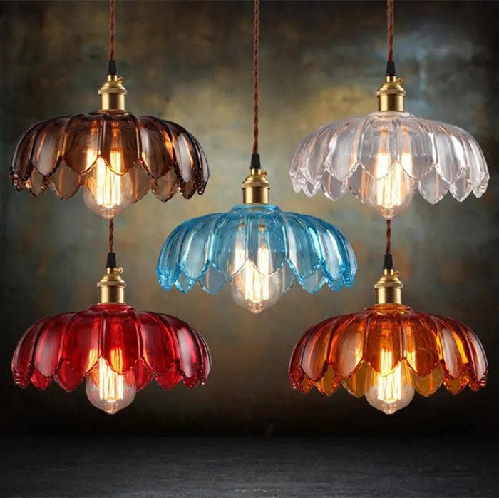 Luxurious Flower Pendant Light