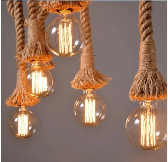 Unique Rope Pendant Light