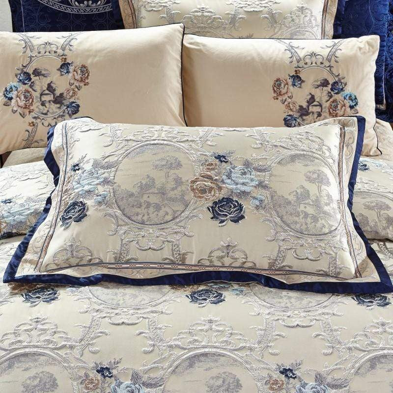 Jacquard Flora Bedding Set