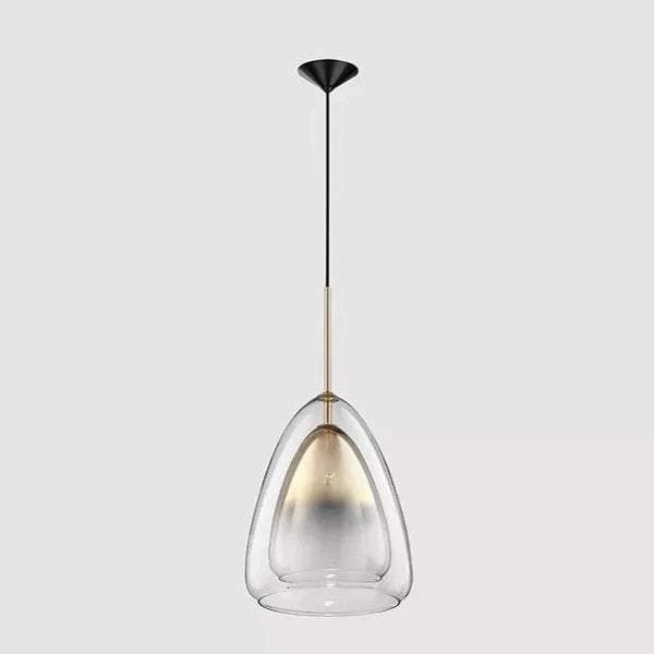 Glowy Glass Pendant Light