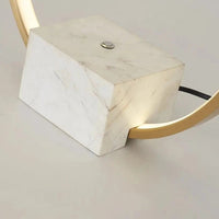 Modern Halo Marble Lamp