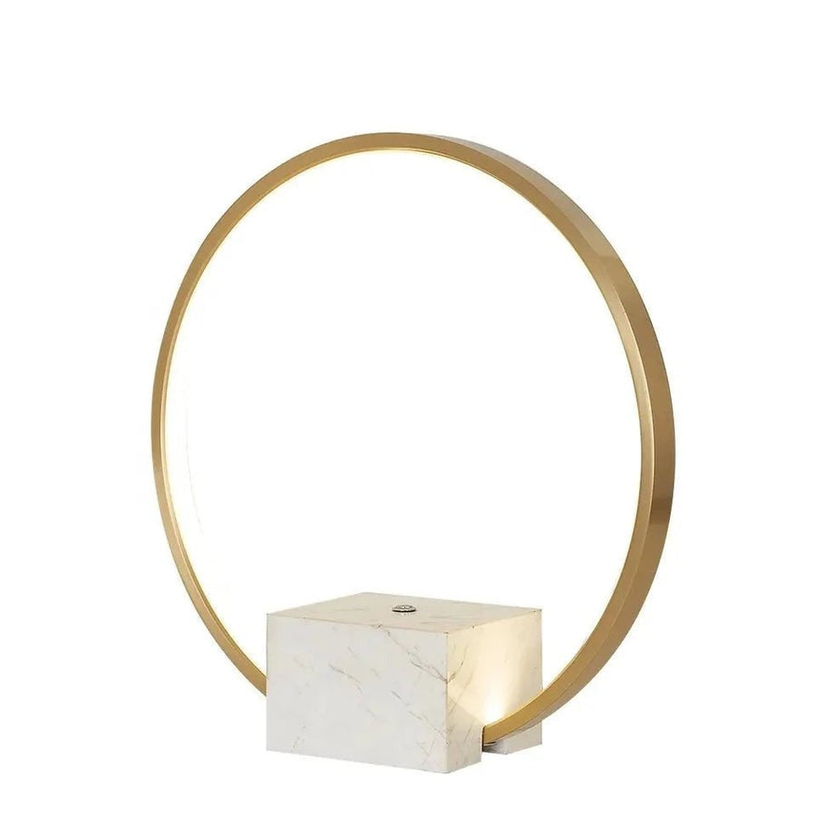 Modern Halo Marble Lamp