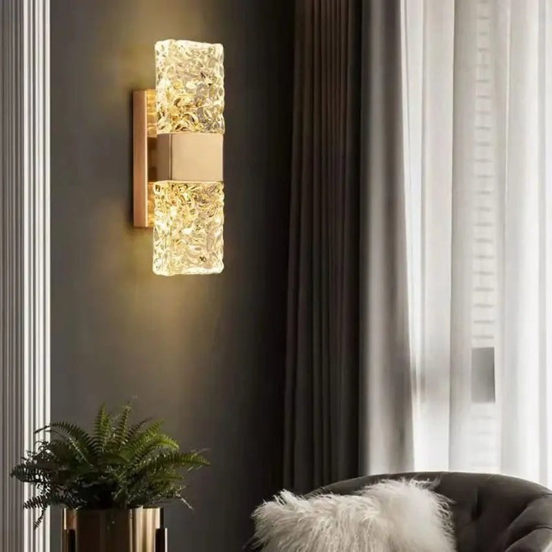 Deluxe Crystal Wall Light