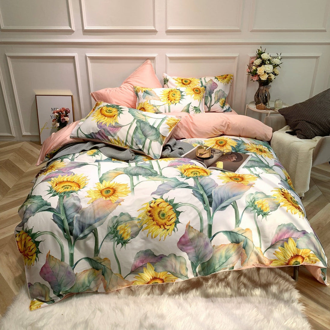 Stunning Sunflower Duvet Cover Set